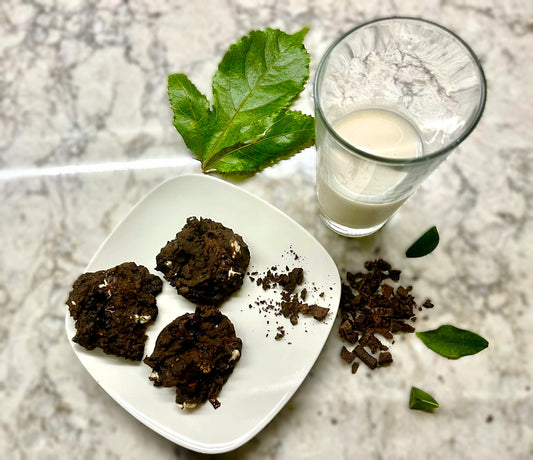 Oreo Triple Chocolate Protein Cookies