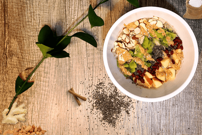 Almond Spice Lucuma : Instant Chia Protein Pudding Supermeal